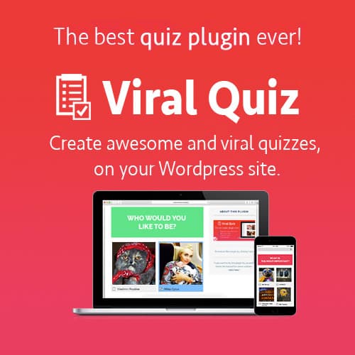 Wordpress Viral Quiz – BuzzFeed Quiz ตัวสร้าง