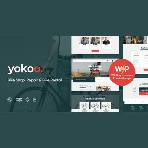 Yokoo - Bike Shop & Bicycle Rental WordPress-thema