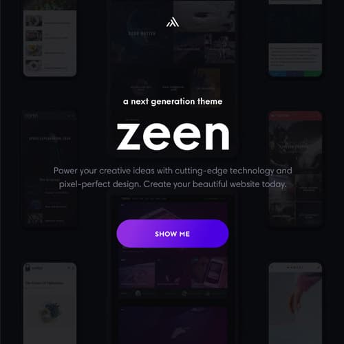 Zeen | Next Generation 杂志 WordPress主题