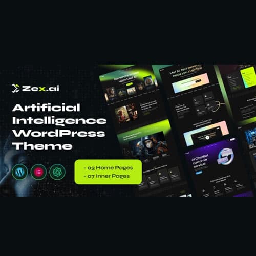 Zex - Ai Image Generate WordPress-thema