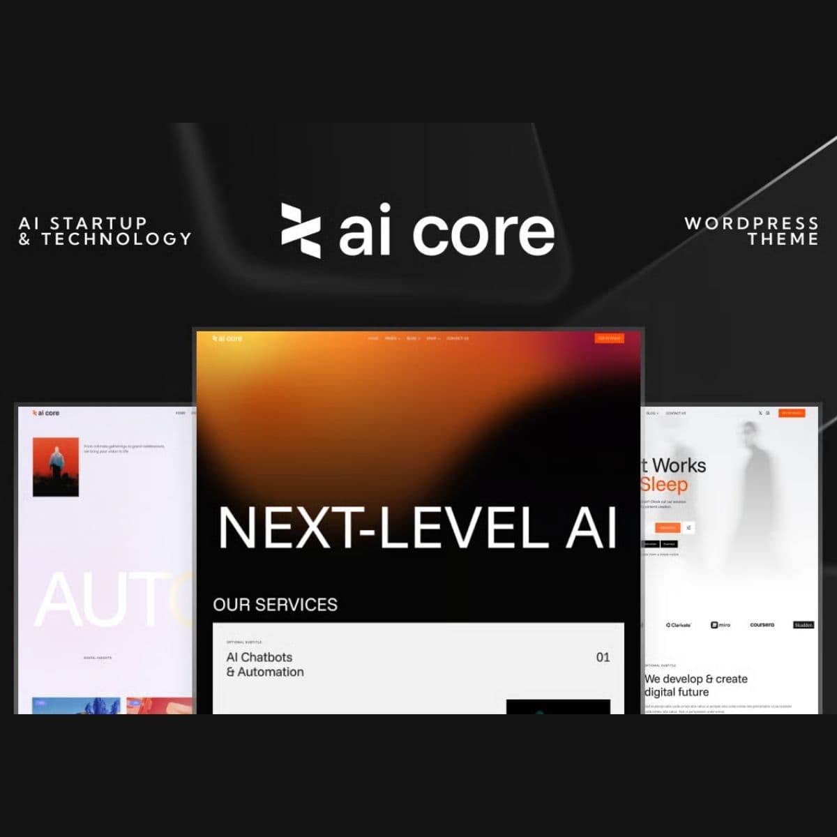 Screenshot of AI Core interface