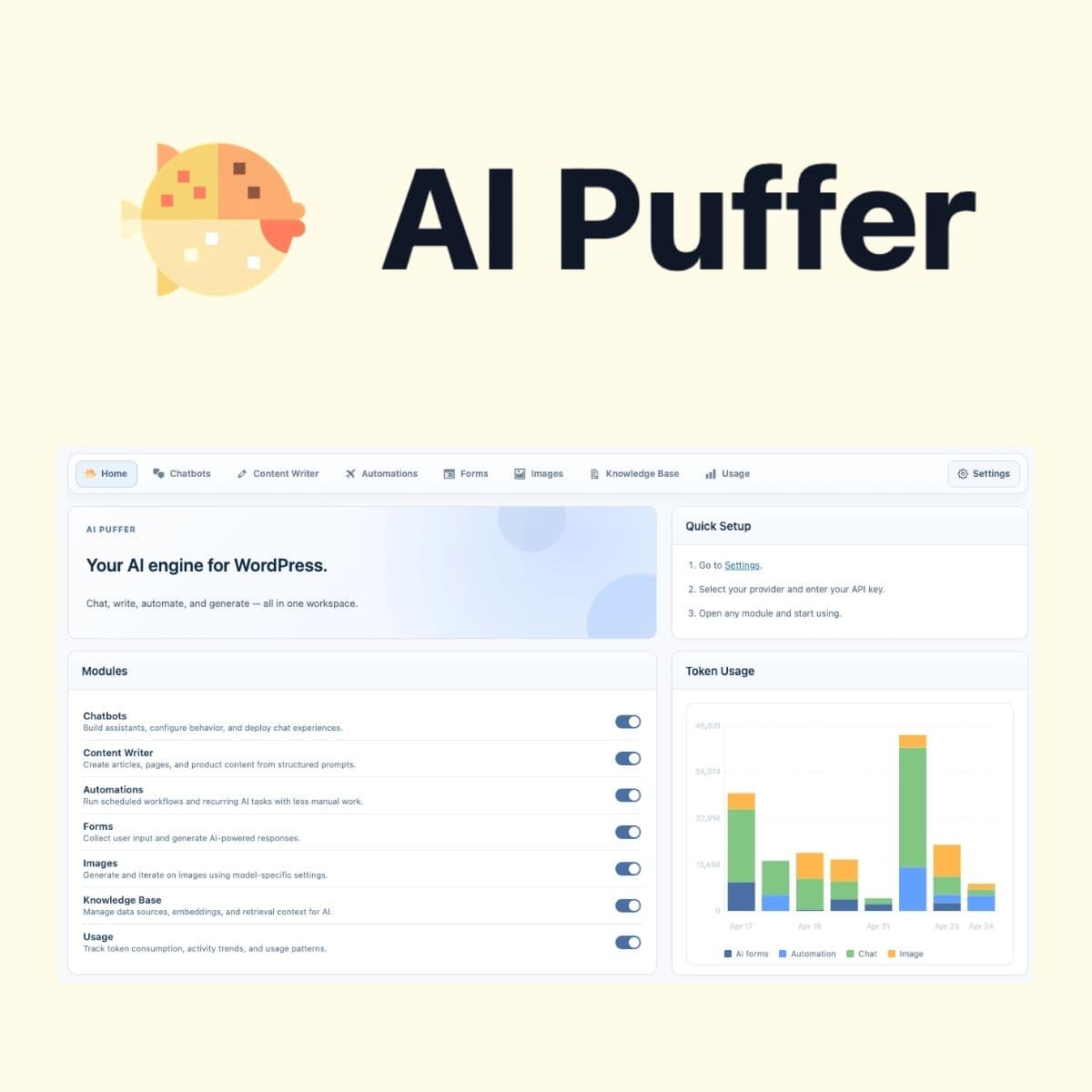 Screenshot of AI Puffer Pro interface