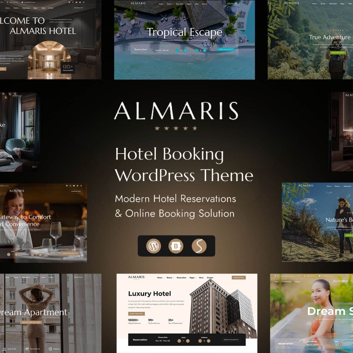 Screenshot of Almaris interface