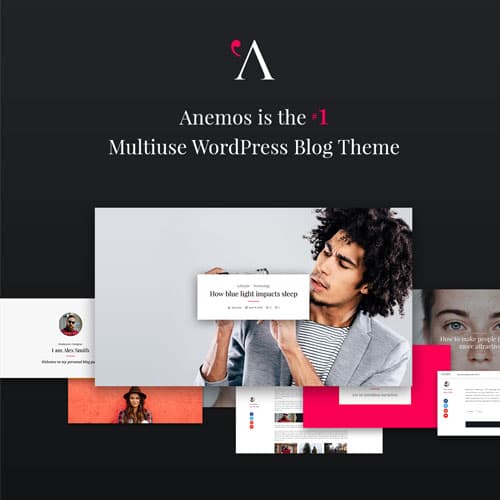 Anemos - A Multiuse Blogging WordPress-Theme