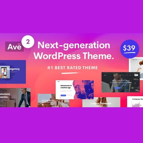 Ave - Адаптивный Многоцелевой Тема WordPress
