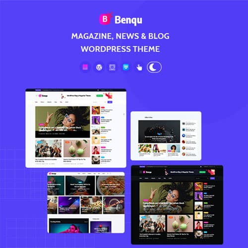 Benqu - News 雜誌 WordPress主題