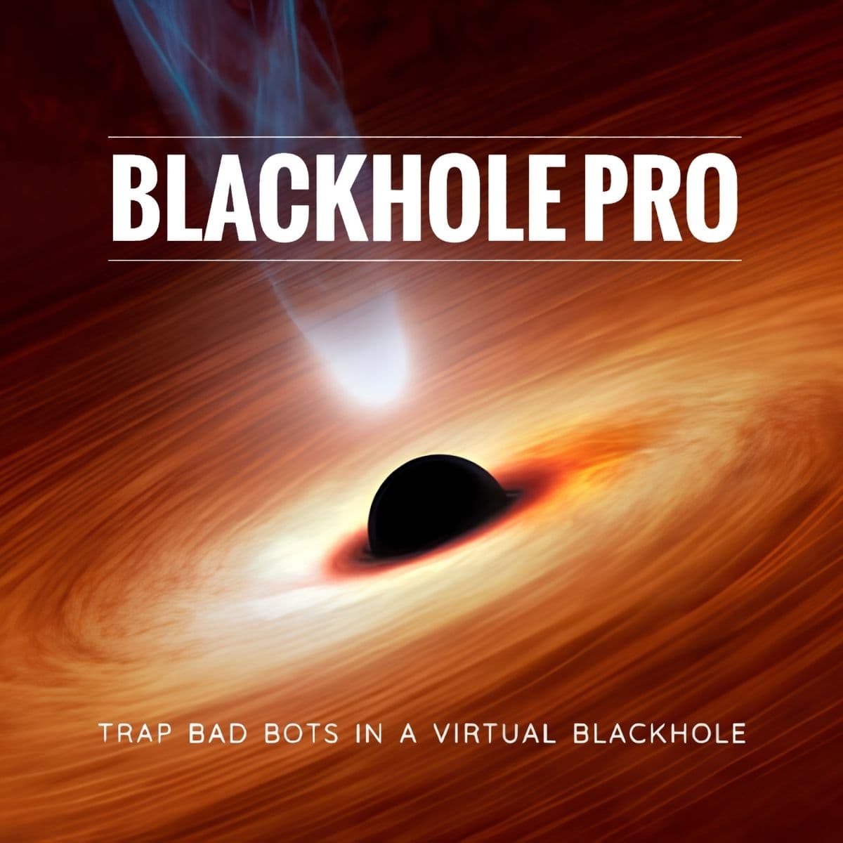 Screenshot of Blackhole Pro interface