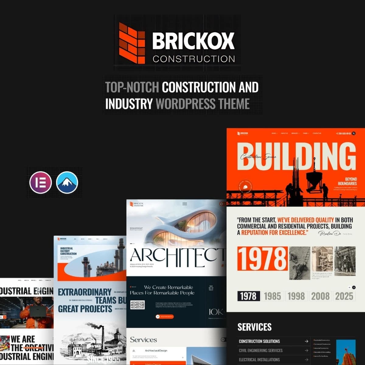 Screenshot of Brickox interface