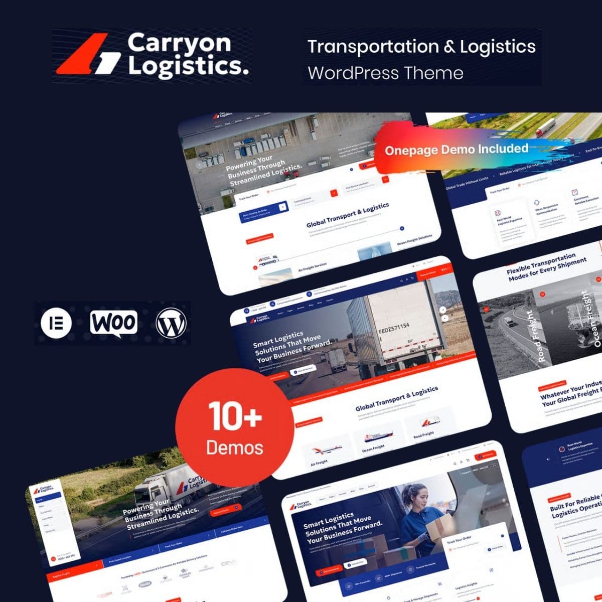 Screenshot of Carryon interface