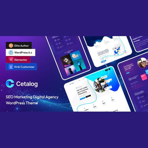 Cetalog - Marketing & SEO এজেন্সি ওয়ার্ডপ্রেস থিম + RTL
