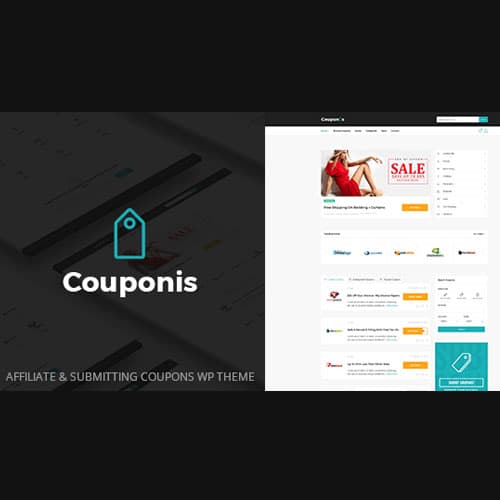 Couponis - Affiliate & Submitting Coupons WordPress-thema