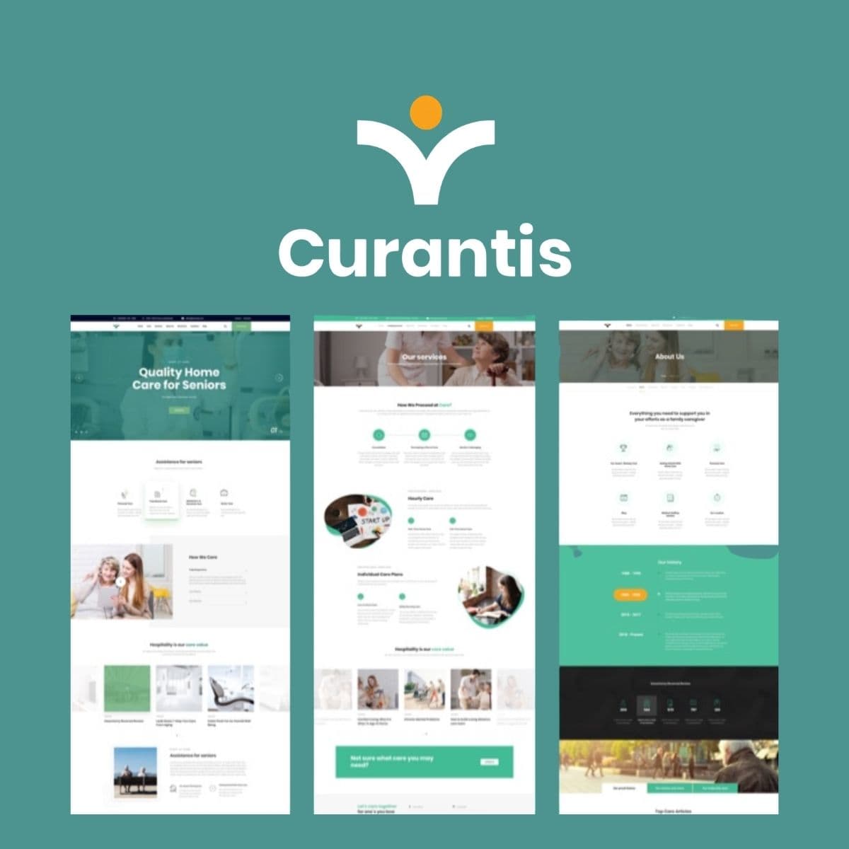 Screenshot of Curantis interface