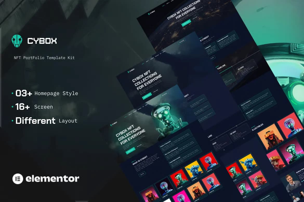 Screenshot of Cybox interface