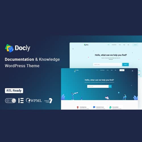 Docly - Documentation And Knowledge Base WordPress-thema with bbPress Helpdesk Forum