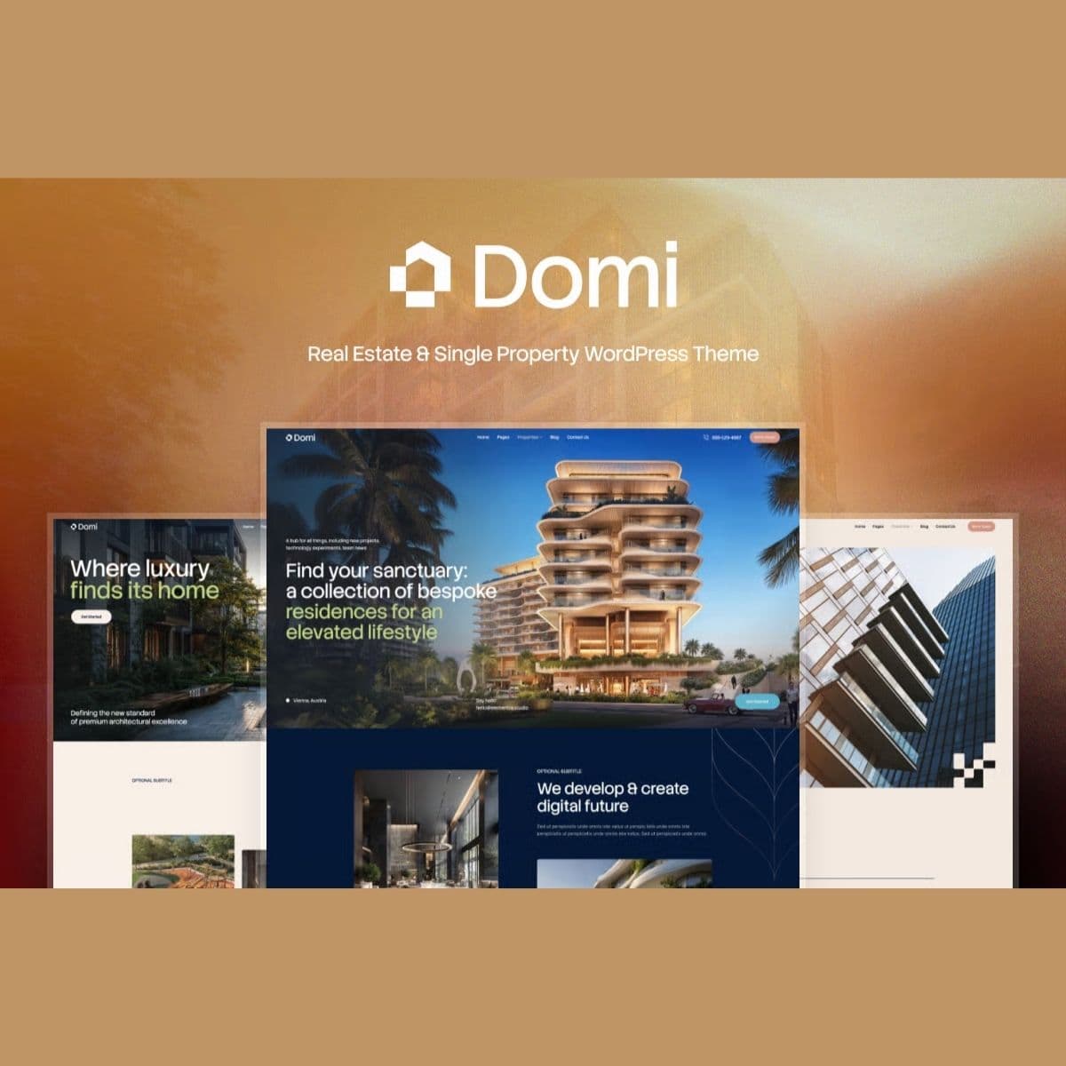 Screenshot of Domi interface