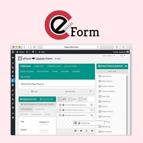 eForm - WordPress-Formular-Ersteller