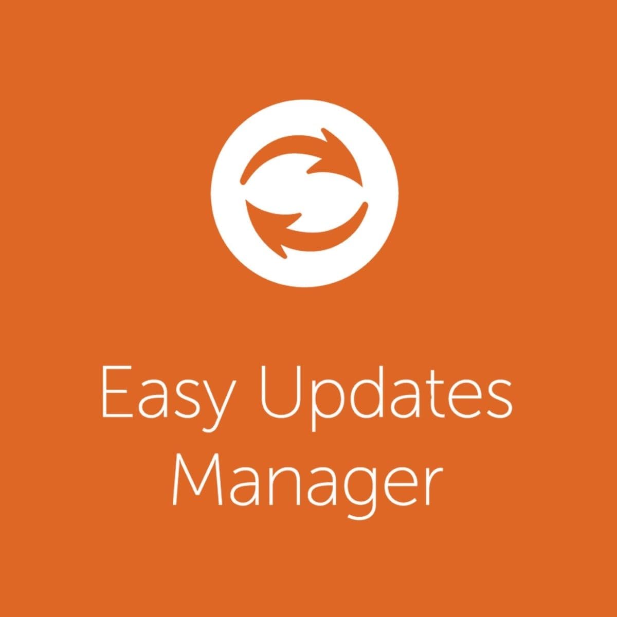 Screenshot of Easy Updates Manager Premium interface