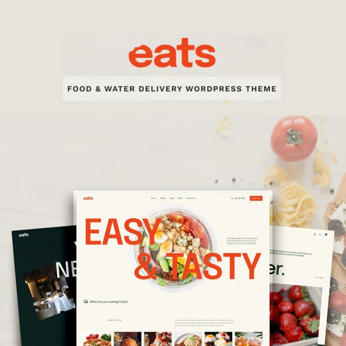 Screenshot of Eats interface