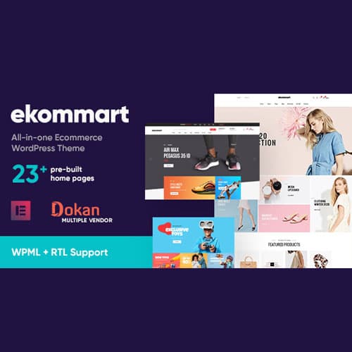 ekommart - All-in-one eCommerce ورڈپریس تھیم