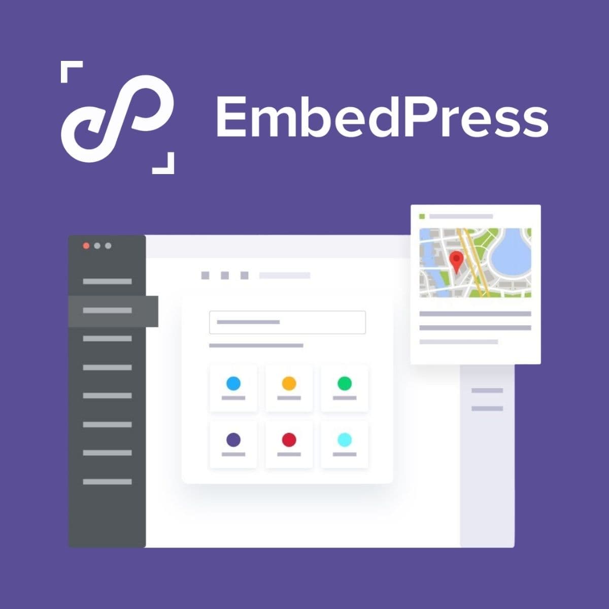 Screenshot of EmbedPress Pro interface