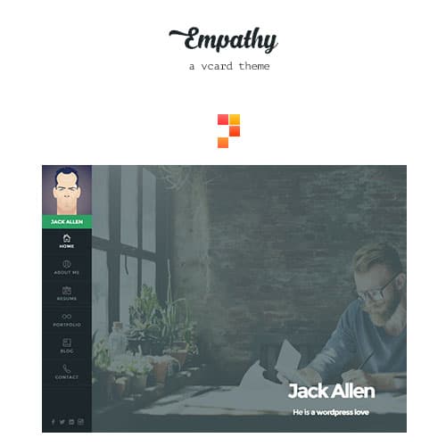 Empathy - A vCard WordPress-Theme