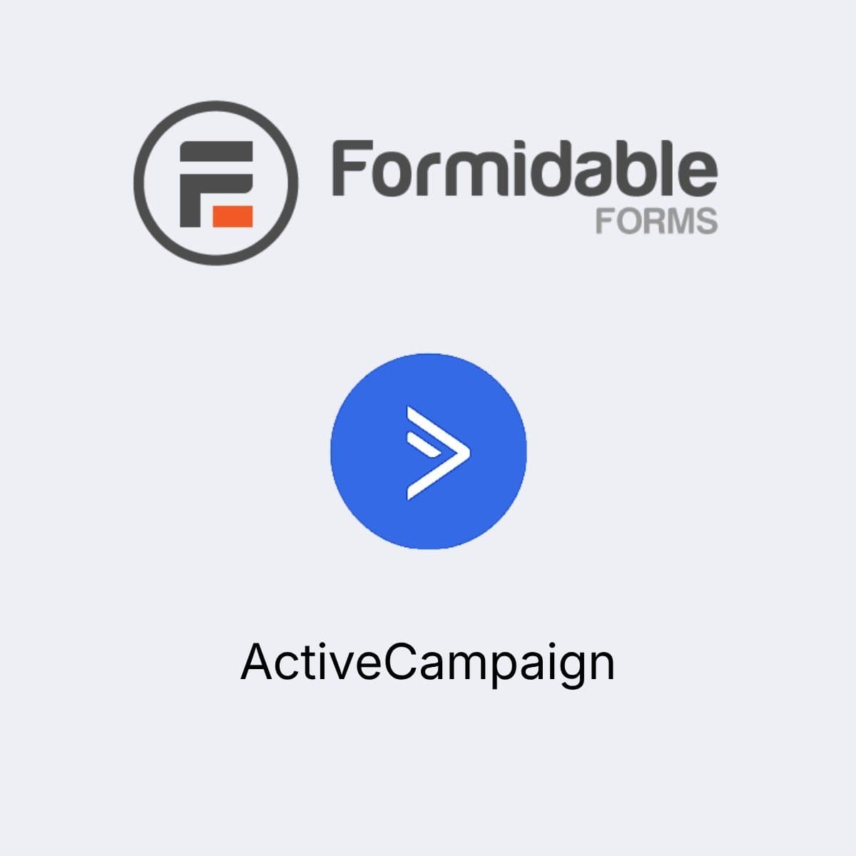 Screenshot of Formidable Forms - ActiveCampaign interface