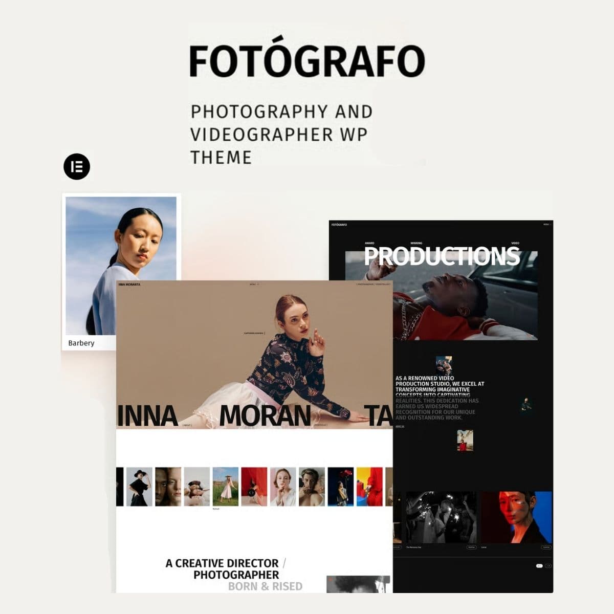 Screenshot of Fotógrafo interface