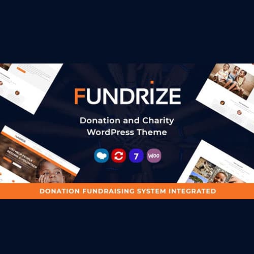 Fundrize | Responsif Donation & Charity Tema WordPress