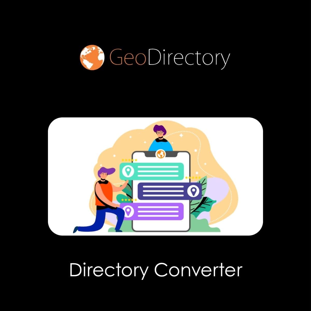 Screenshot of GeoDirectory Directory Converter interface