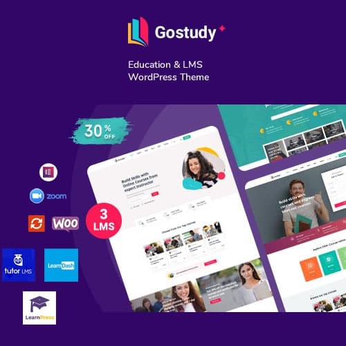 Gostudy - Bildung WordPress-Theme