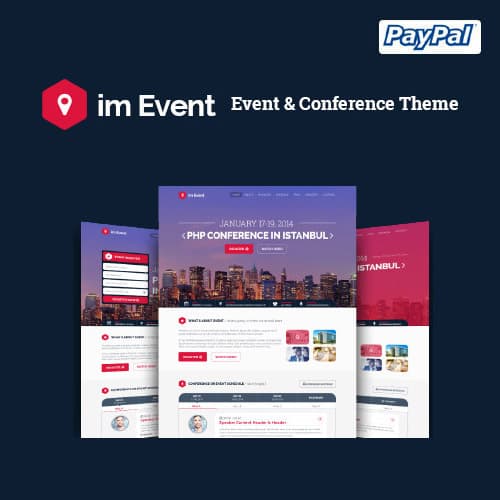 im 이벤트 - 이벤트 & Conference 워드프레스 테마