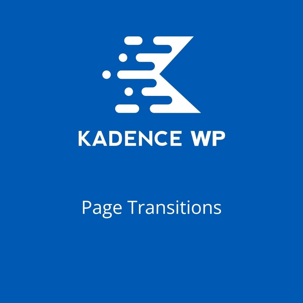 Screenshot of Kadence Page Transitions interface
