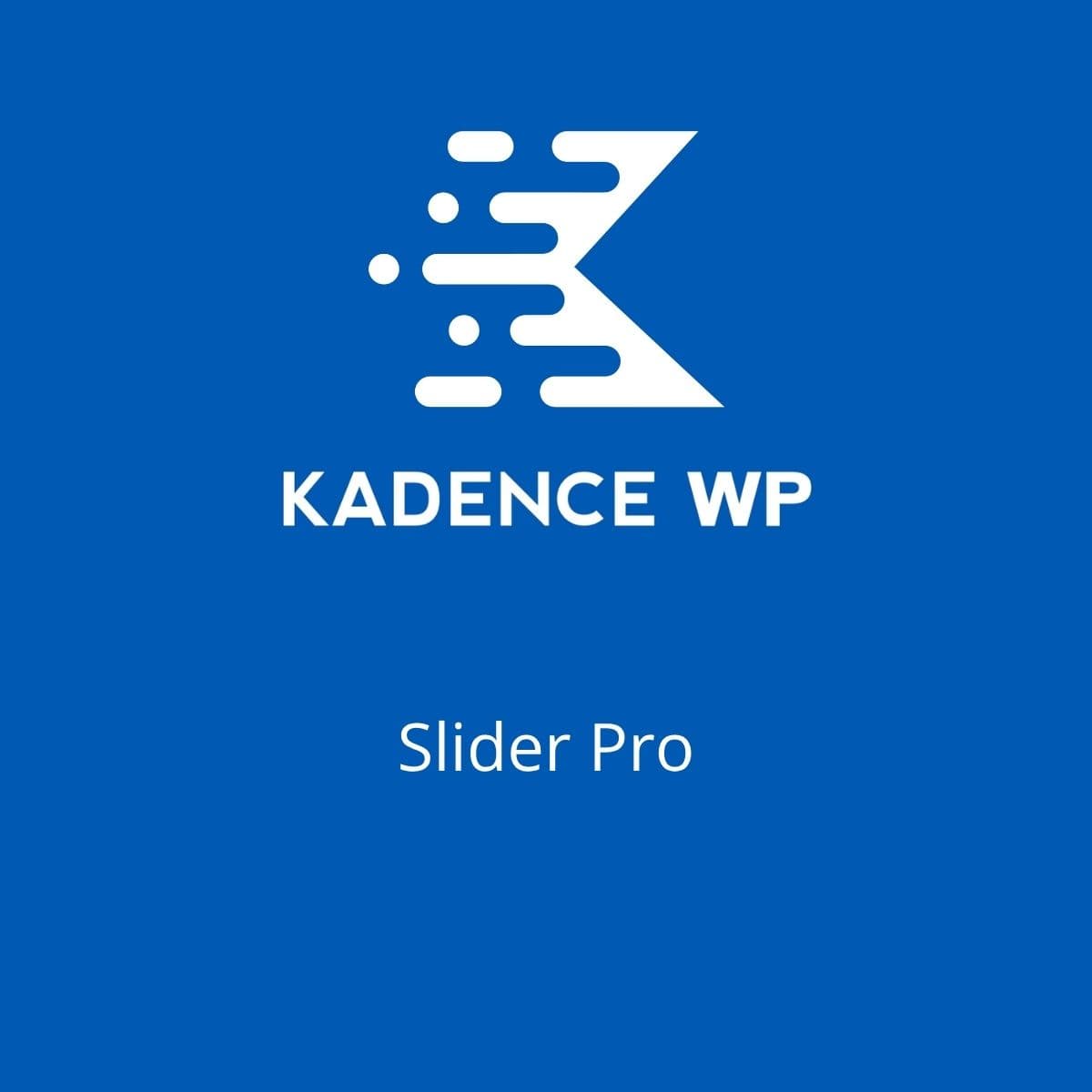 Screenshot of Kadence Slider Pro interface