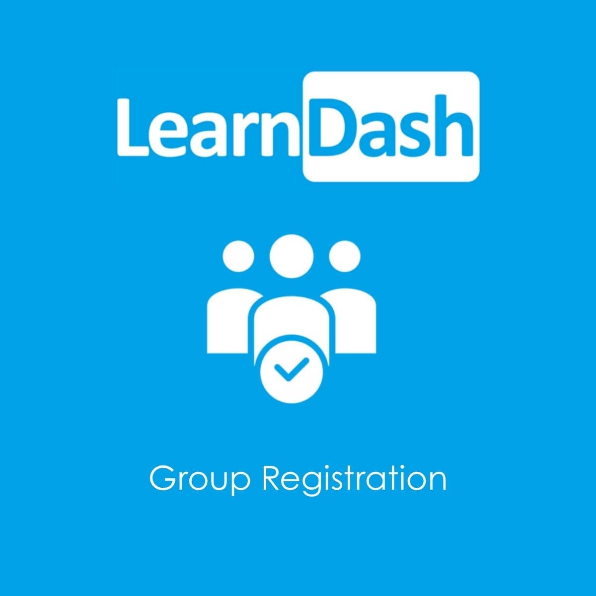 Screenshot of LearnDash LMS Group Registration interface