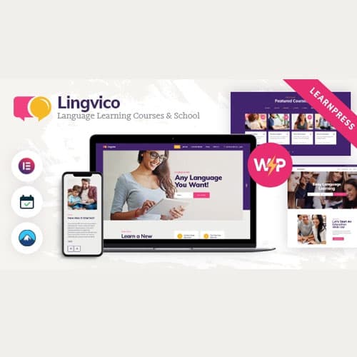 Lingvico | Language Center & Training Courses WordPress-Theme