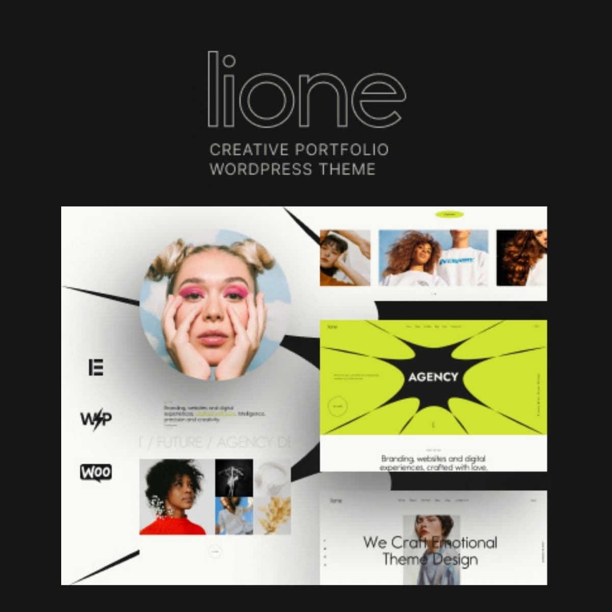 Screenshot of Lione interface