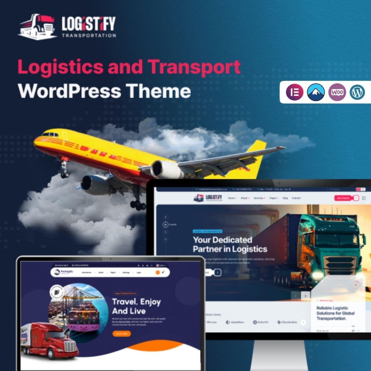 Screenshot of Logistify interface