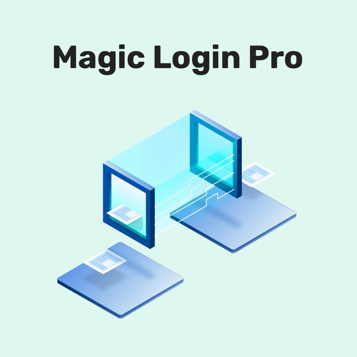 Screenshot of Magic Login Pro interface