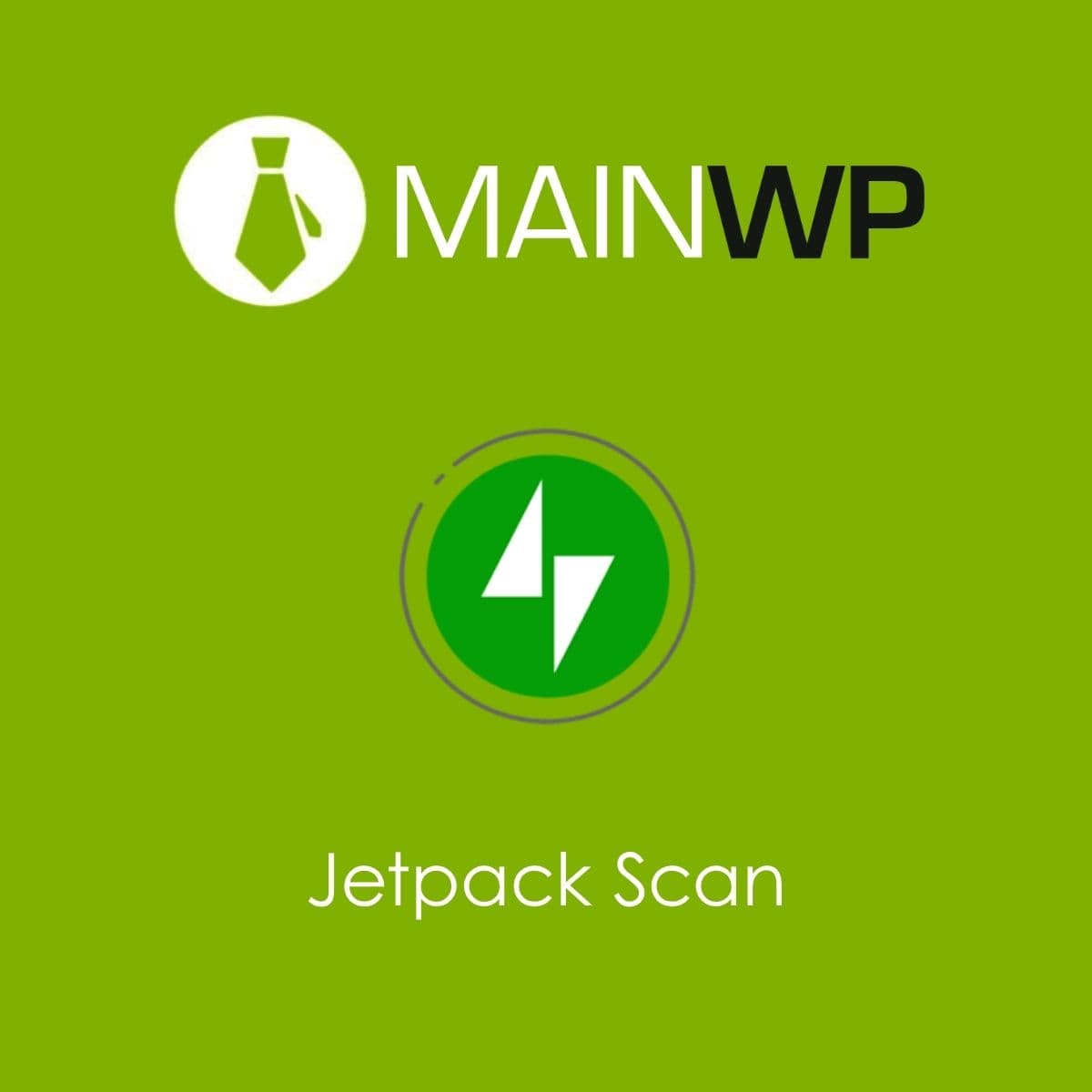 Screenshot of MainWP Jetpack Scan interface