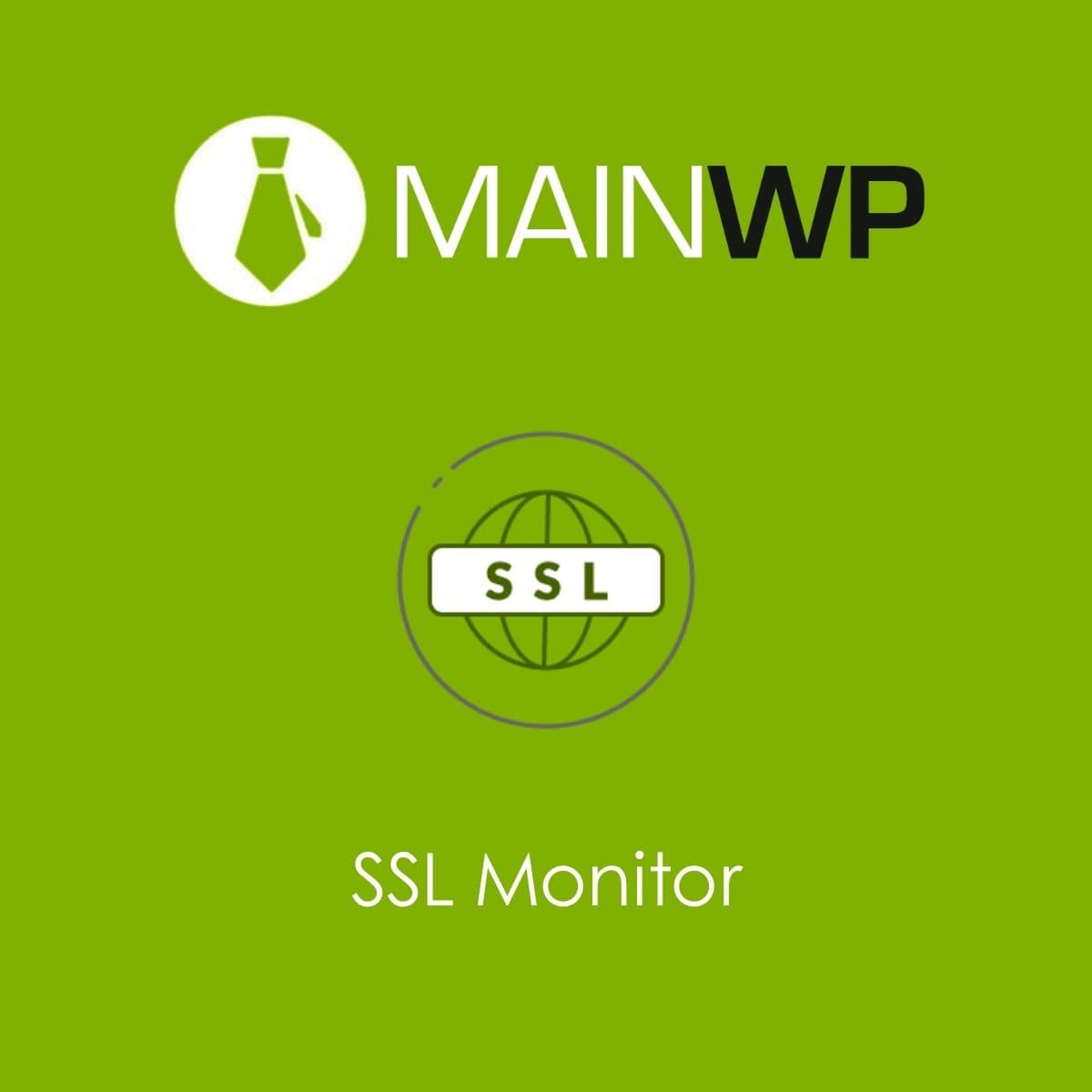 Screenshot of MainWP SSL Monitor interface