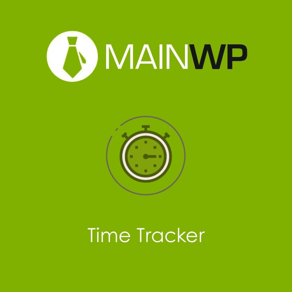 Screenshot of MainWP Time Tracker interface