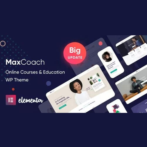 MaxCoach - Online Courses, Personal Coaching & Educação WP Theme