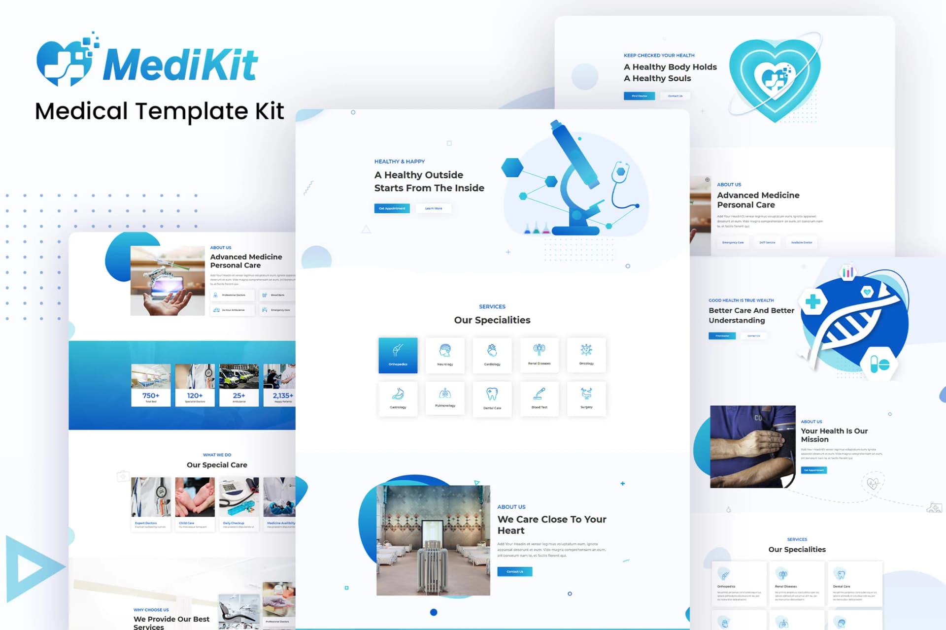 Screenshot of MediKit interface