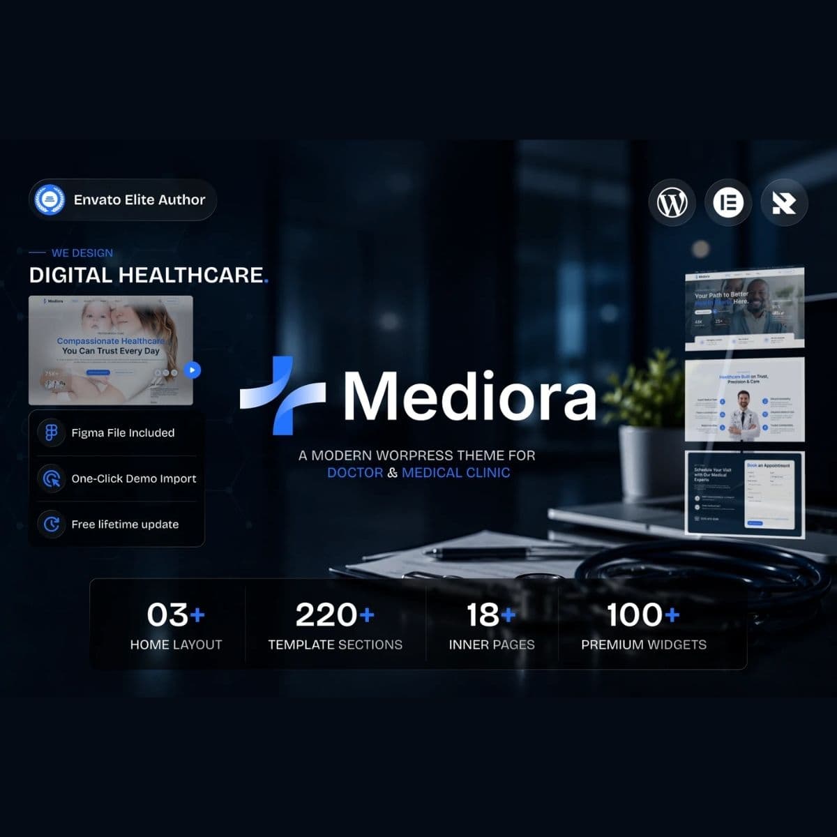 Screenshot of Mediora interface
