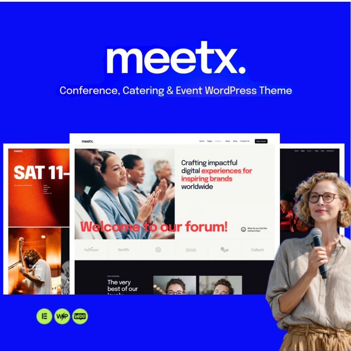 Screenshot of Meetx interface