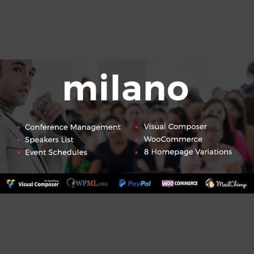 Milano | حدث & Conference WordPress