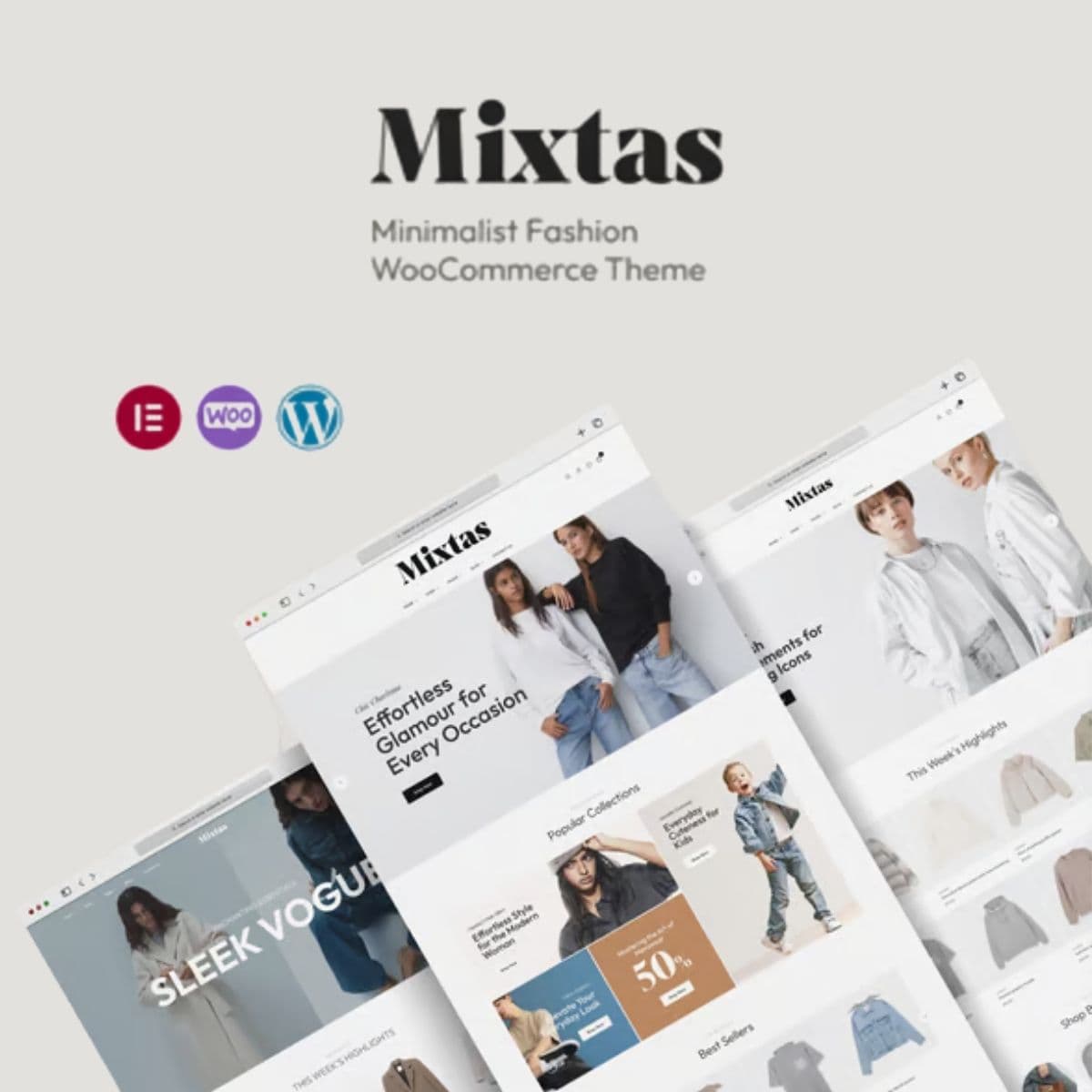 Screenshot of Mixtas interface