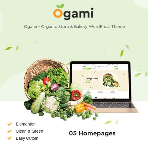 Ogami - Organic Negozio Tema WordPress