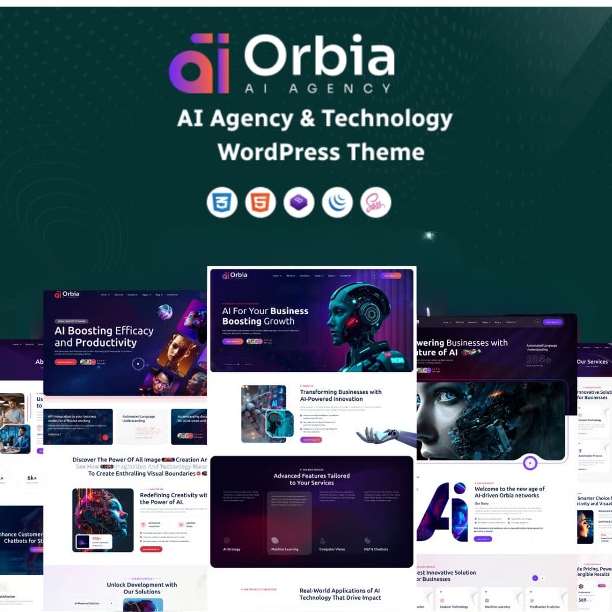 Screenshot of Orbia interface