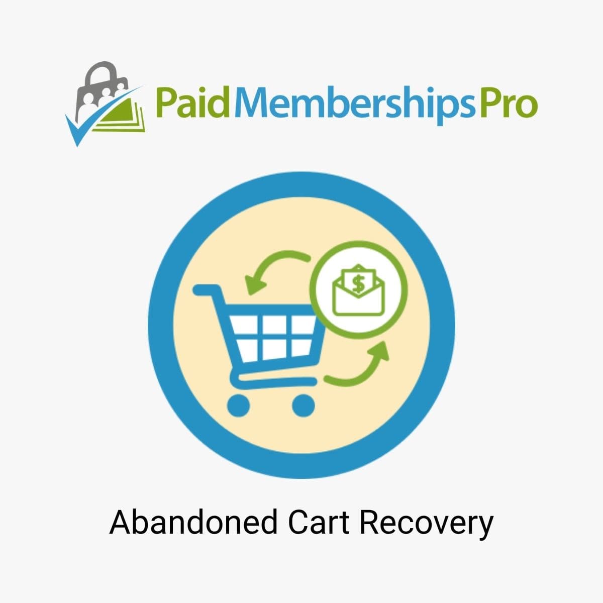 Screenshot of Paid Memberships Pro Abandoned Cart Recovery interface